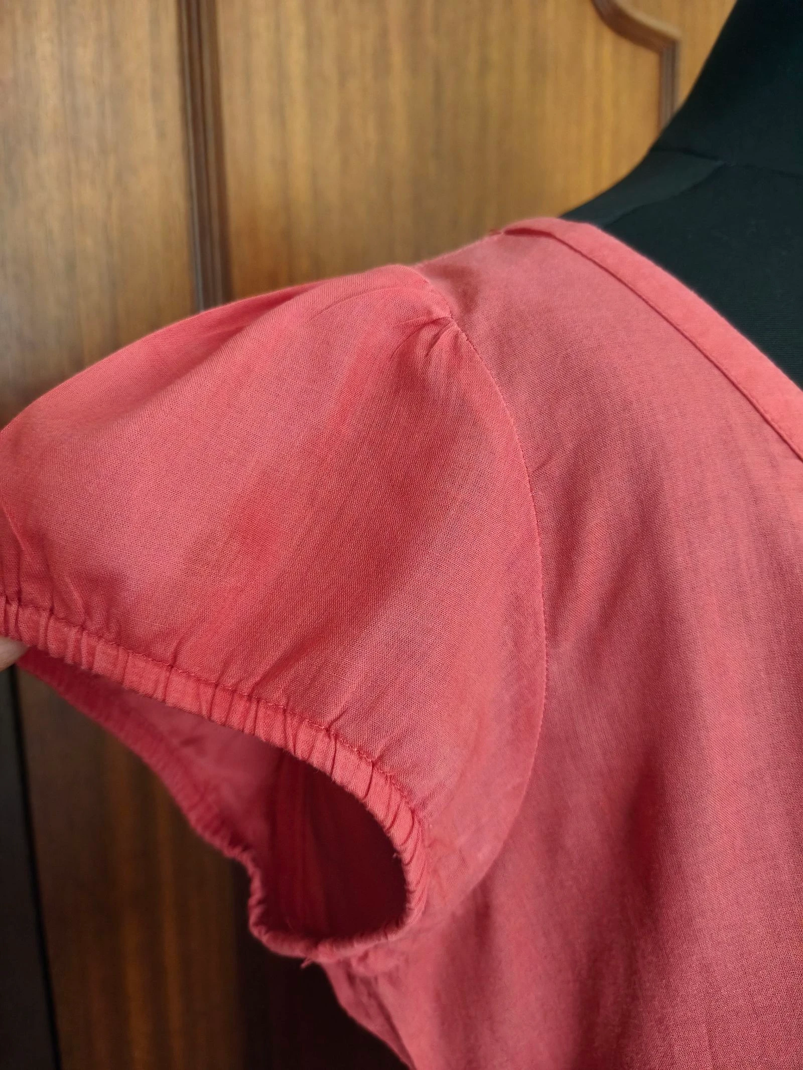 Blusa Zara Basic XL Coral / Top Zara Basic XL Corail – photo 5